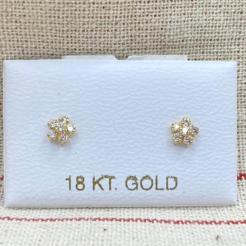 حلق اطفال طبي ذهب عيار 18 وزن 0.1