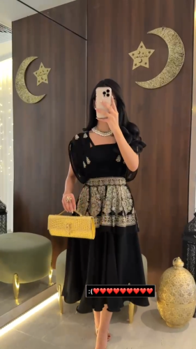 فستان جلابيه ميد