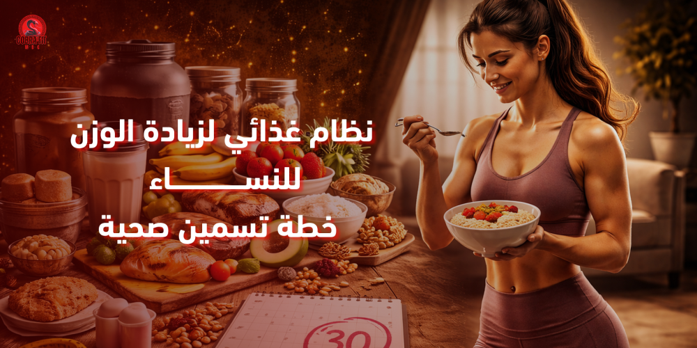 أفضل نظام غذائي لزيادة الوزن للنساء (وداعاً للنحافة في 30 يوم)