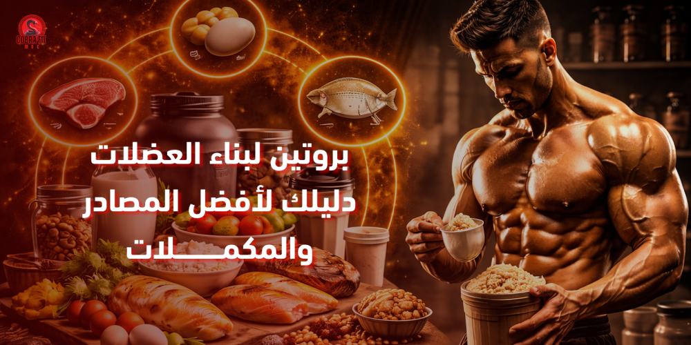 أفضل مصادر بروتين لبناء العضلات: دليلك الشامل للتغذية الرياضية