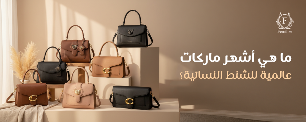 ماركات عالمية للشنط النسائية