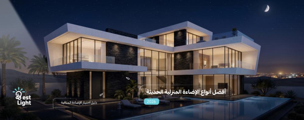 أفضل أنواع الإضاءة المنزلية الحديثة 2026