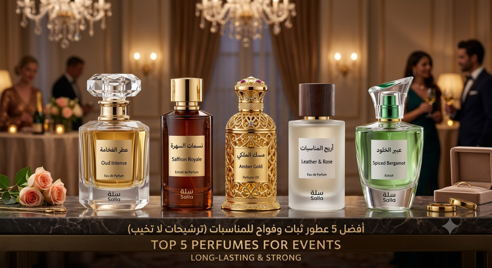 أفضل 5 عطور ثبات وفواح للمناسبات (ترشيحات لا تخيب)