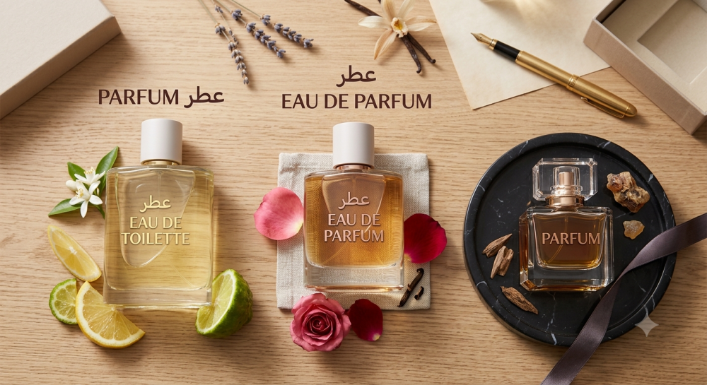 دليل تركيزات العطور: الفرق بين Parfum و Eau de Parfum وكيف تختار الأنسب لك؟