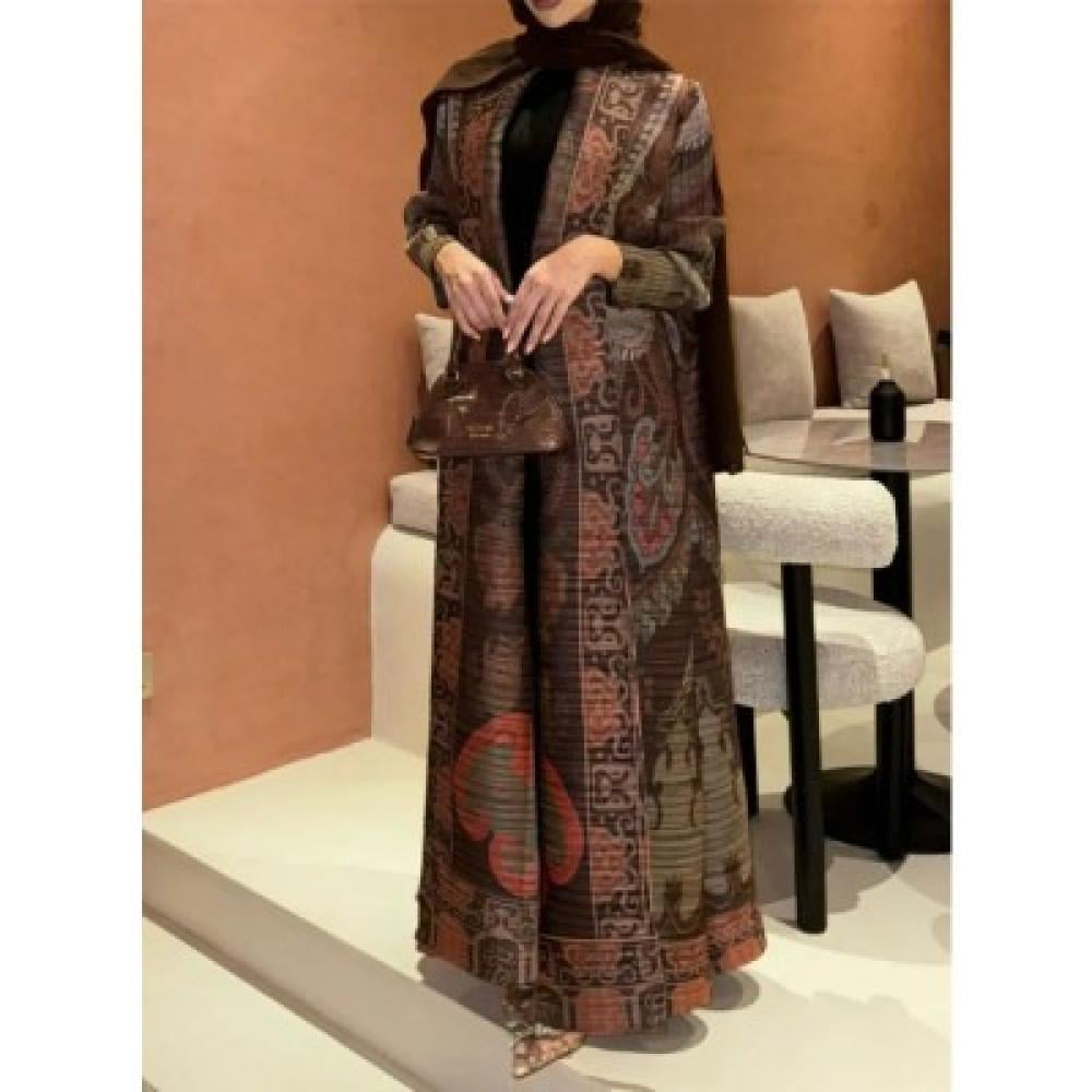 أنواع أقمشة العبايات الملونة