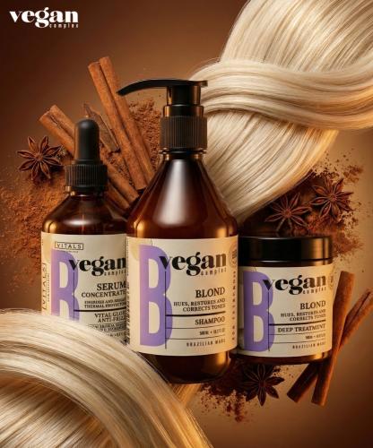 مجموعة BLONDE استعادة الشعر الأشقر وتصحيح اللون
