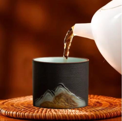 Tea Cup - Black