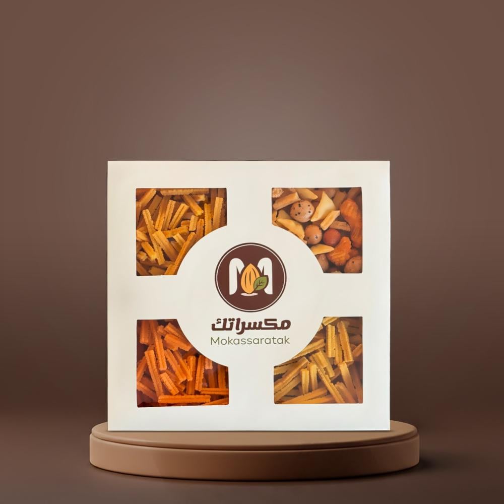 بوكس مقرمشات - مقرمشات صحية - نكهات - مكسراتك