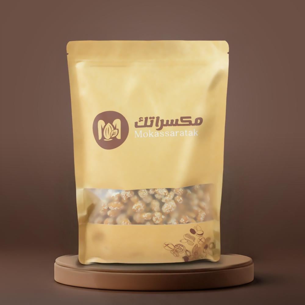 فول بالسمسم 1 كيلو – مقرمش ومغطى بالسمسم