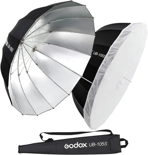 Godox Parabolic Umbrella silver 105CM