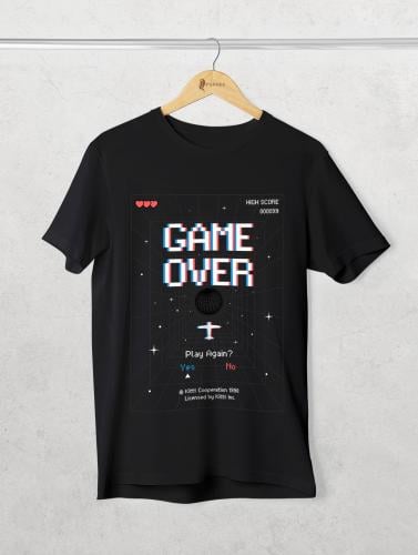 تيشيرت Game Over
