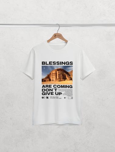 تيشيرت Blessings Are Coming