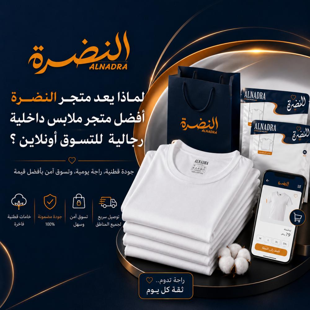 لماذا يعد نضره أفضل متجر ملابس داخلية رجالية للتسوق أونلاين