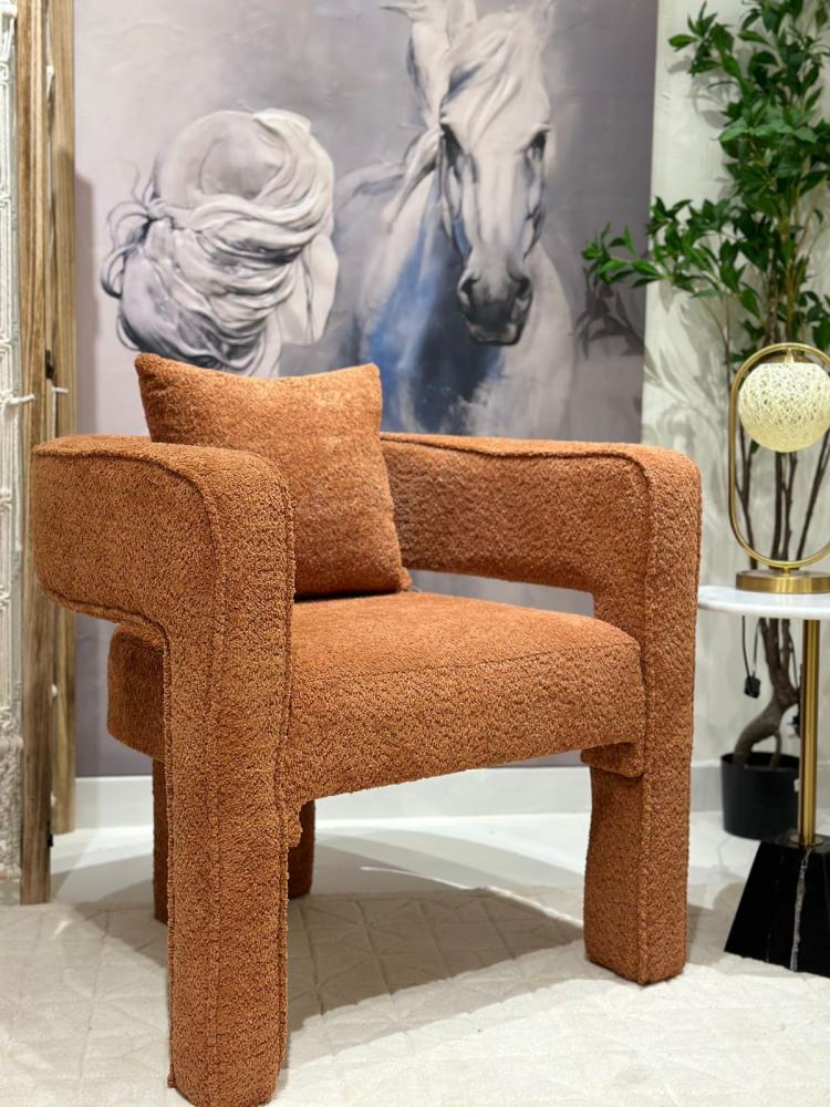 اريكه الهبه بقماش بوكليه الجديد منجد ومغطى بلباد المريح في جميع زوايا الاريكه باحكام 70×82×76سم
