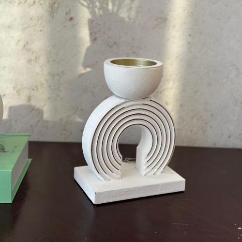 شمعدان خشبي 20cm*15cm