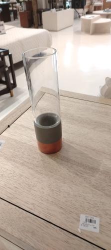 شمعدان بقاعدة نحاس 26cm*8cm