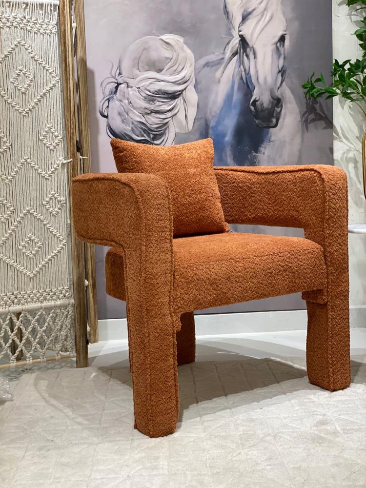 اريكه الهبه بقماش بوكليه الجديد منجد ومغطى بلباد المريح في جميع زوايا الاريكه باحكام 70×82×76سم