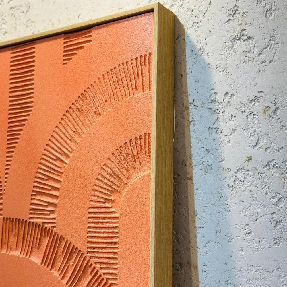 لوحة اطار خشبي فلين  تصميم انيق  100×100سم