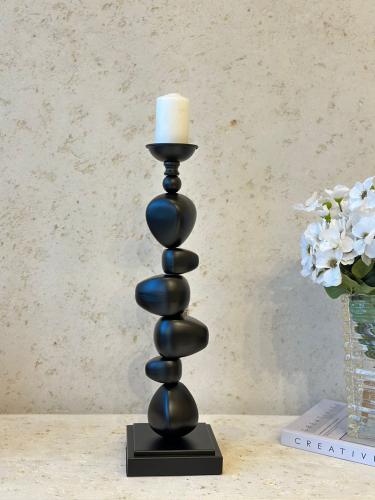 شمعدان اسود 40cm*15cm