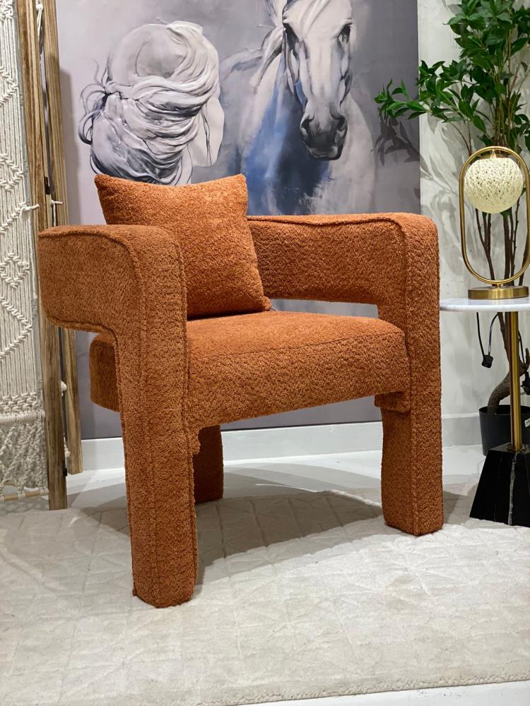 اريكه الهبه بقماش بوكليه الجديد منجد ومغطى بلباد المريح في جميع زوايا الاريكه باحكام 70×82×76سم