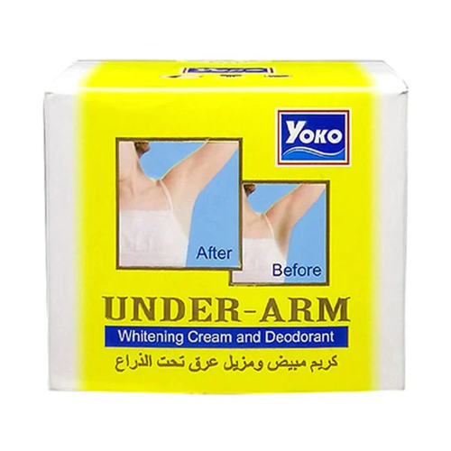 يوكو كريم مبيض ومزيل عرق تحت الذراع - 50 جرام