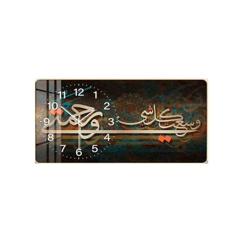 ساعة حائط "وسع كل شي "