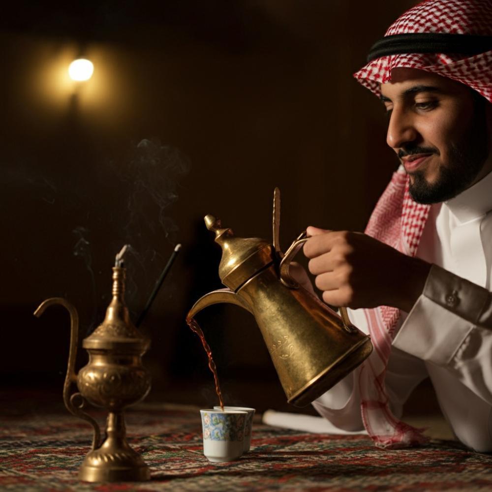 تجربة 7 أنواع من قهوة نجدية عند بلوفيا - أي نوع يناسبك؟