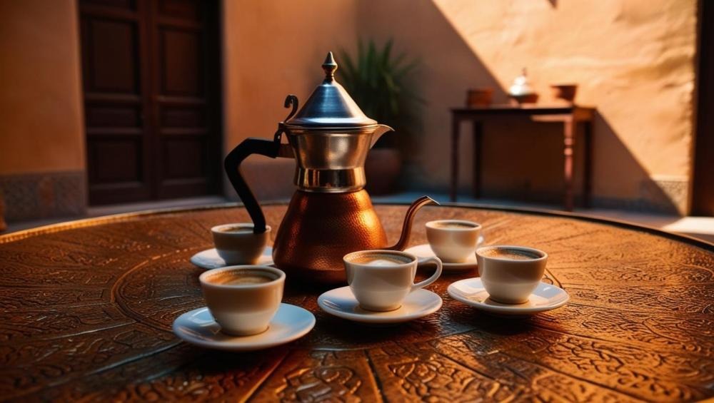 ☕ قهوة تركية أصيلة: تجربة الضيافة الشرقية من محمص بلوفيا