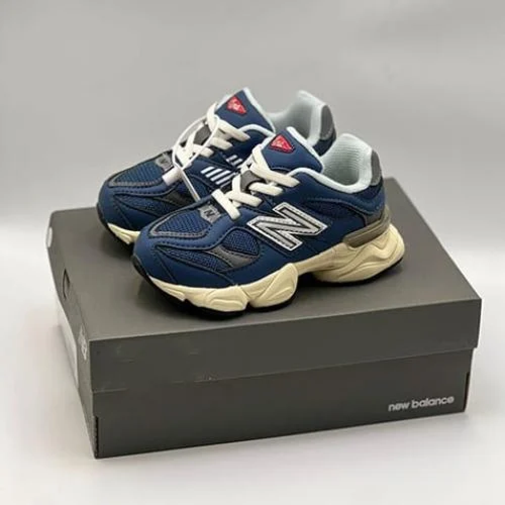 New balance kids blue best sale