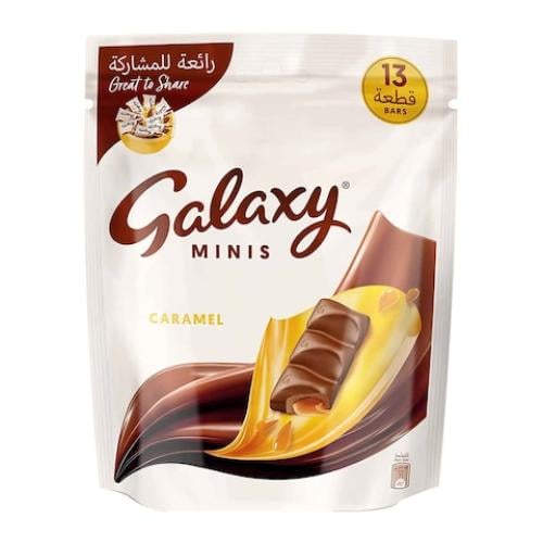 شوكولاتة جلاكسي كراميل ميني 182 جرام