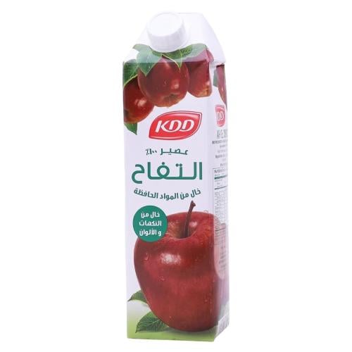 كي دي دي عصير تفاح 1 لتر