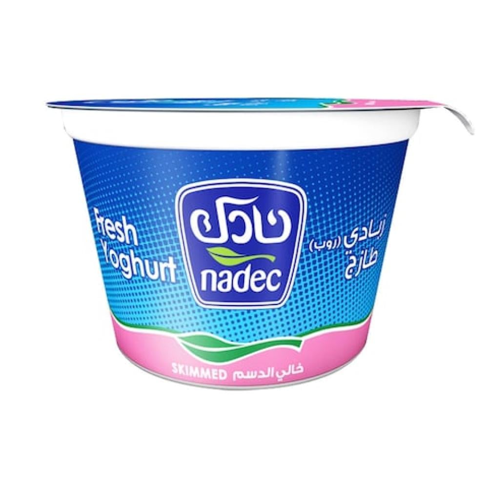 زبادي نادك خالي الدسم