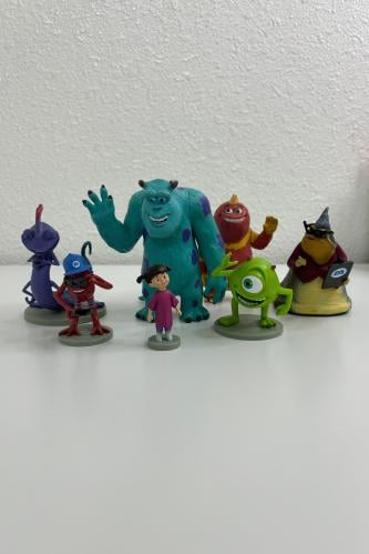 مجموعة مجسمات Monsters Inc