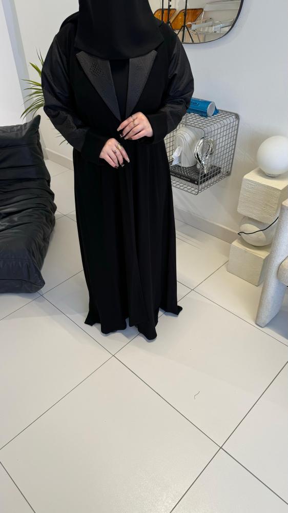 عبايات سوداء شيك هني 1