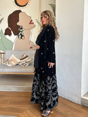 New abaya velvet