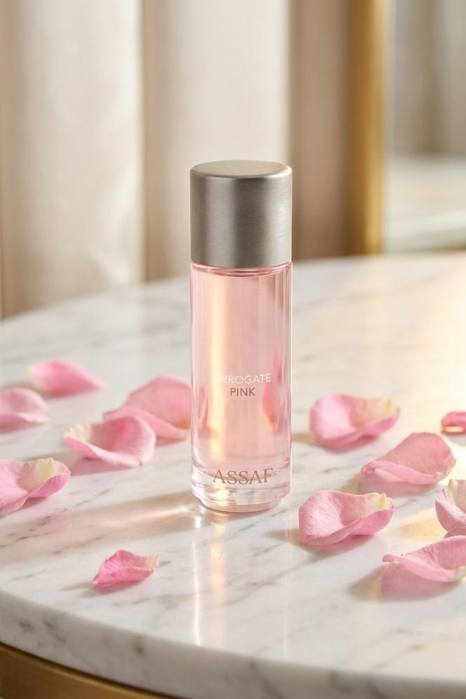 مكونات عطر أروقيت بينك (Arrogate Pink): رحلة سحرية بين الزهور والمسك