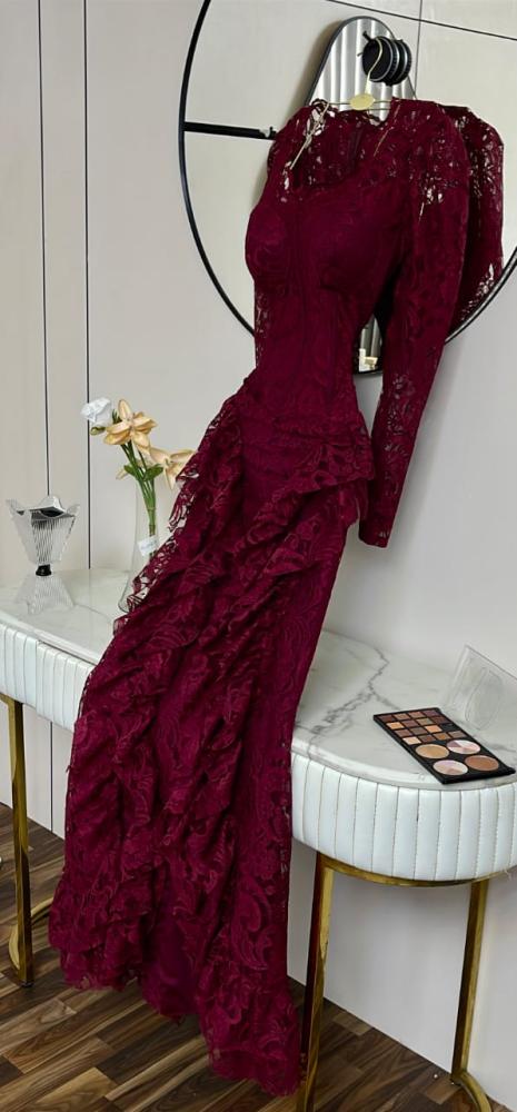 barbie lace dress Barbie Pink Lace Strapless Sheath Dress with Slit Modsele