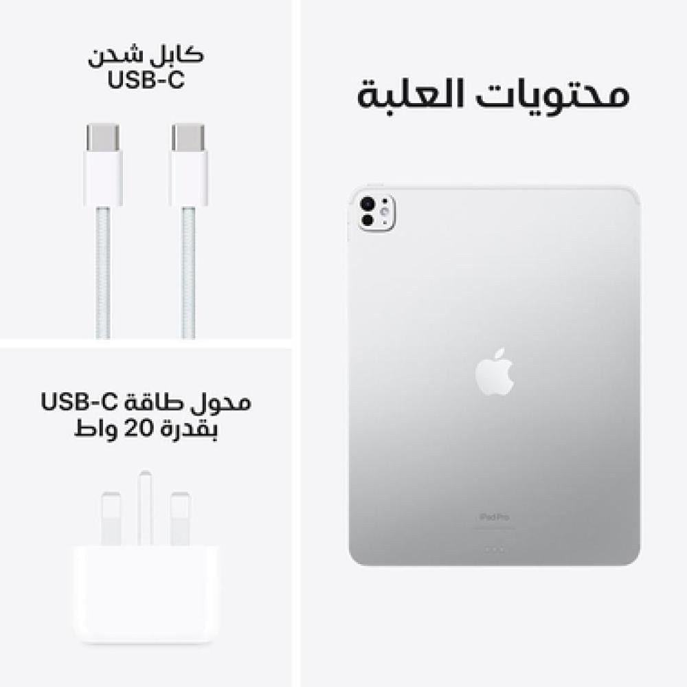 ابل آيباد برو 11 أم 4 2025 ذاكرة 256 جيجابايت