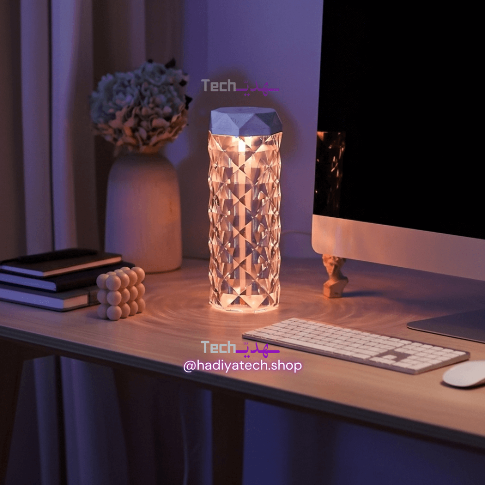مرطب هواء بضوء متعدد الألوان