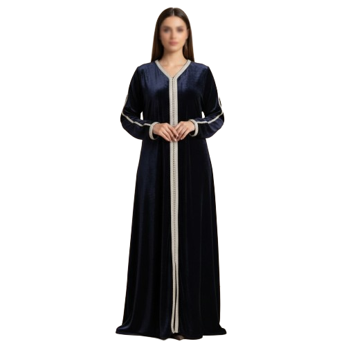 جلابية مغربية موف