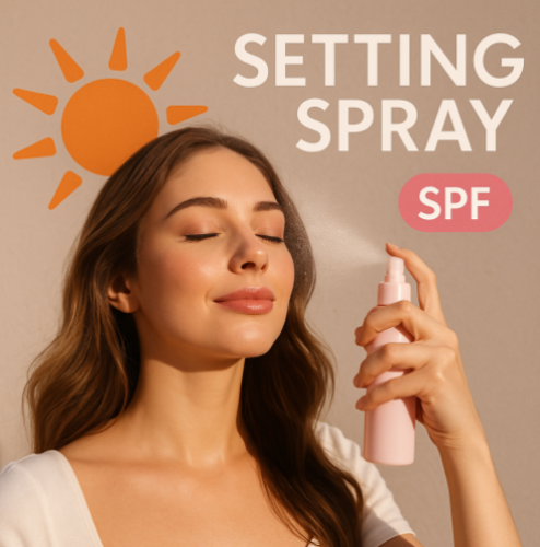 بخاخ تثبيت المكياج مع حماية من الشمس 30 SPF