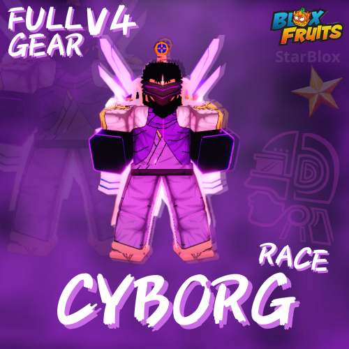 حساب سايبورق | Cyborg Race full gear v4