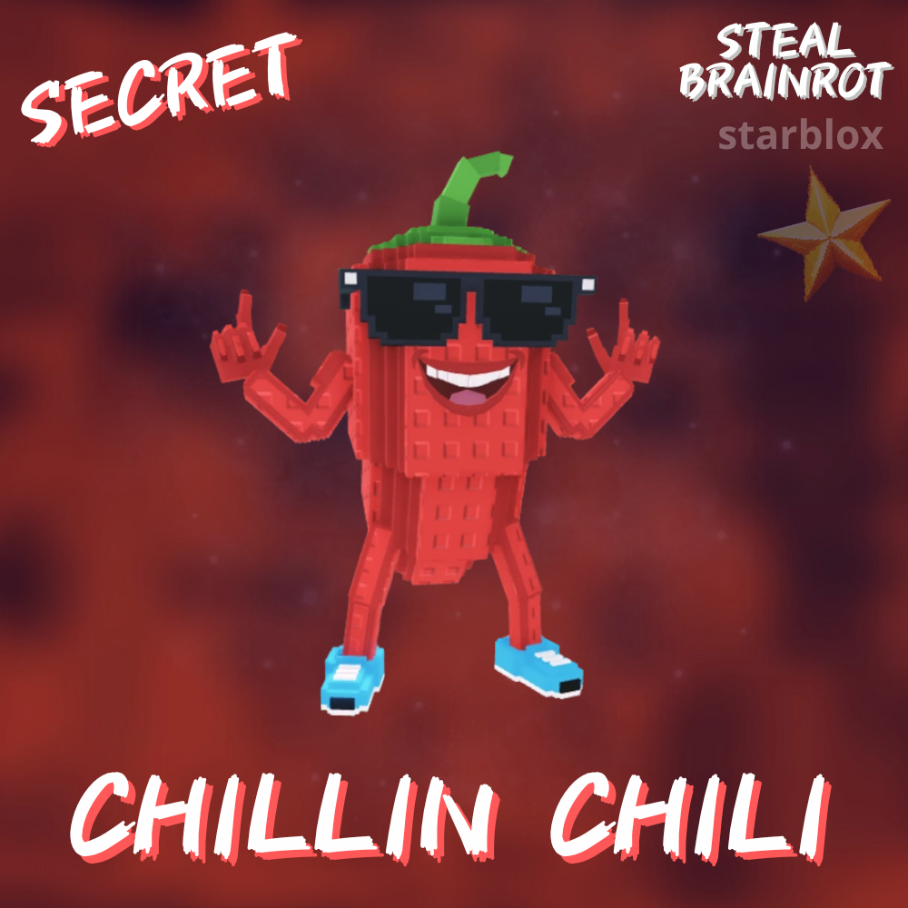 تشيلن تشيلي ماب السرقة | Chillin Chili Steal a Brainrot