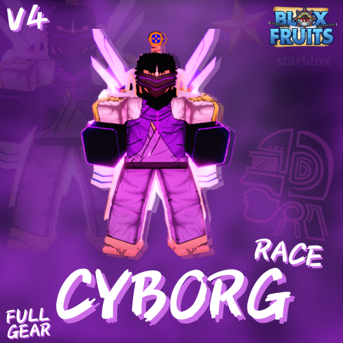 حساب سايبورق | Cyborg Race full gear v4