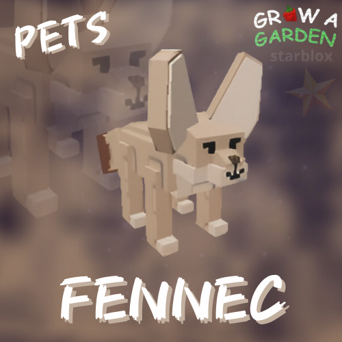ثعلب الفنك ماب المزرعة | Fennec Fox grow a garden