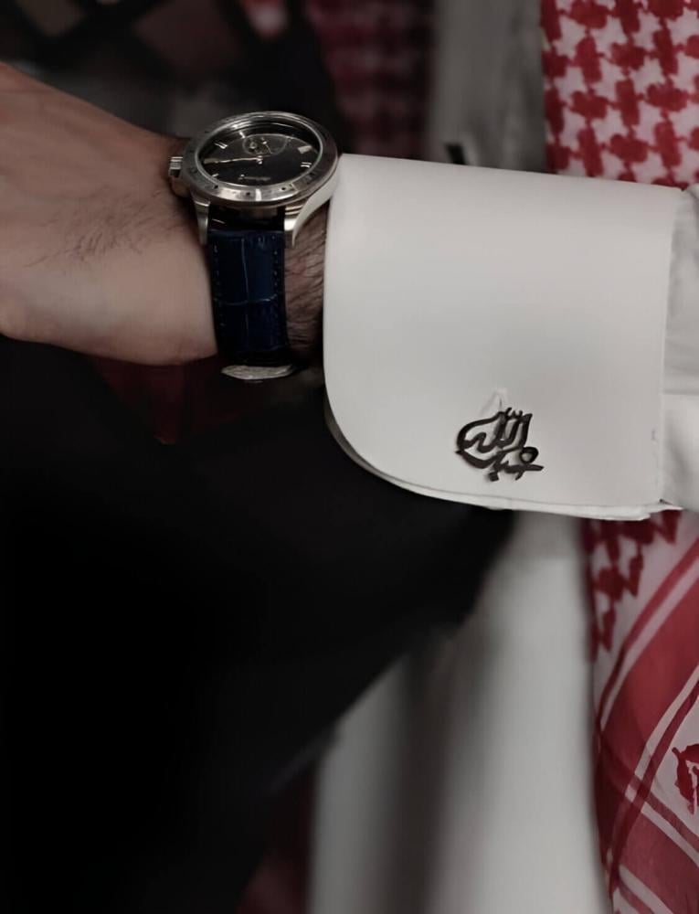 كبك رجالي فخم بتصميم الاسم