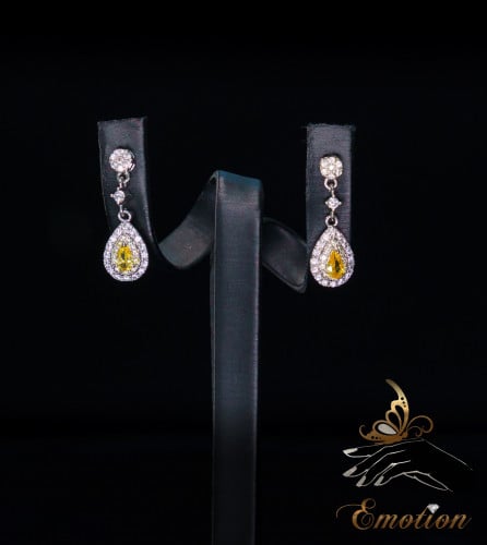 حلق زركون مميز - حلق زركون