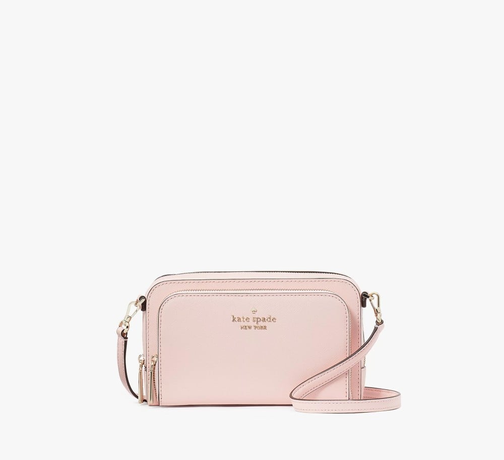 Kate spade double zipper on sale purse