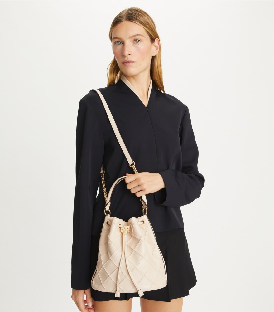 Tory burch cheap fleming bucket bag