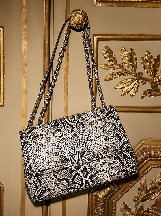 Mk snakeskin crossbody sale